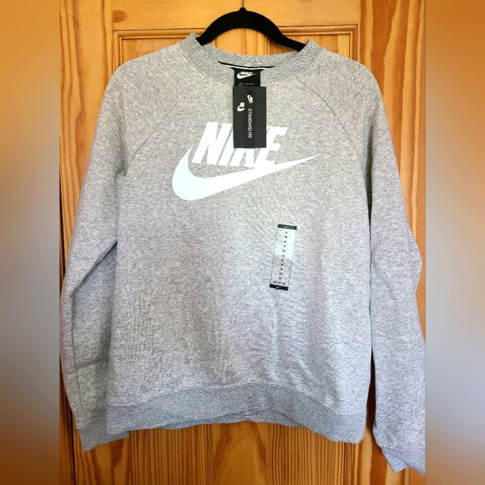 NIKE Gray Crewneck
